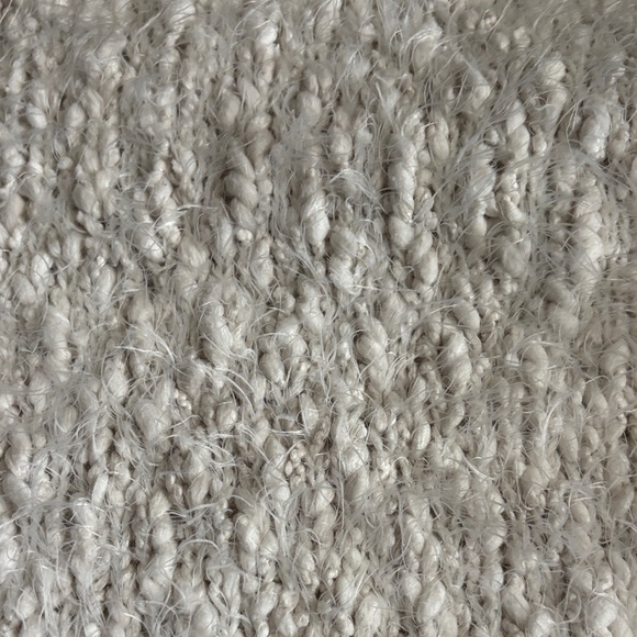 Cozy Cream Open-Front Women's Sweater Cardigan - Picture 5 of 6